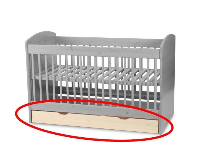 Dream bed box for baby bed 70x140cm solid wood natural wood organic bed