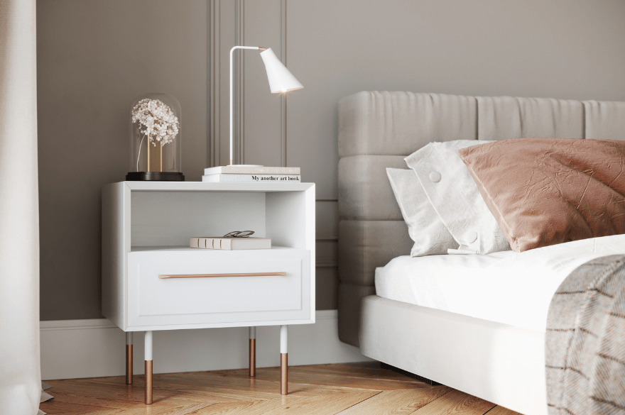 GLAMOUR SCHLAFZIMMER – WIE ARRANGIERE ICH ES? WELCHE MÖBEL UND ACCESSOIRES WÄHLEN? - Kiefer Massivholz