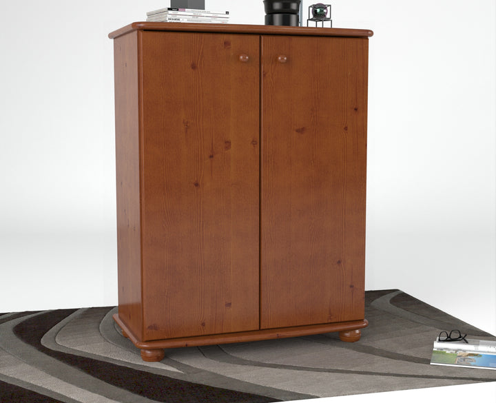 Anika dresser sideboard | with clothes rail | 2-door | 100% organic pine