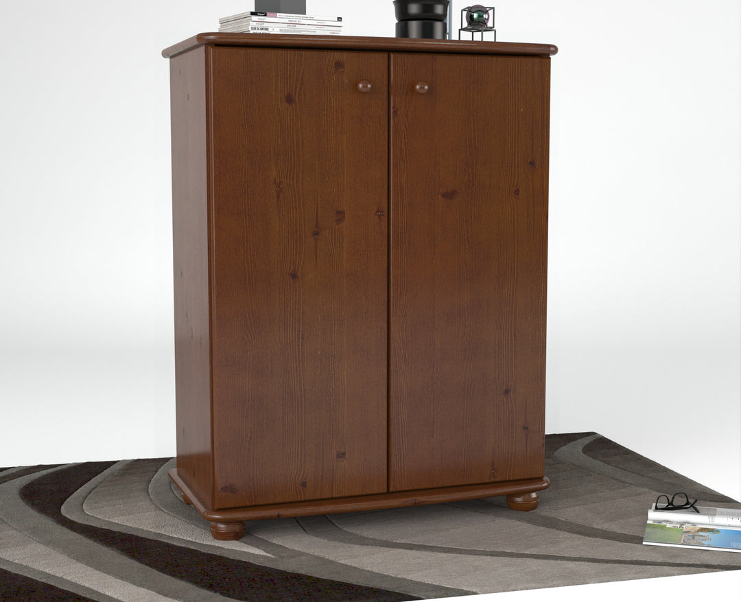 Anika dresser sideboard | with clothes rail | 2-door | 100% organic pine
