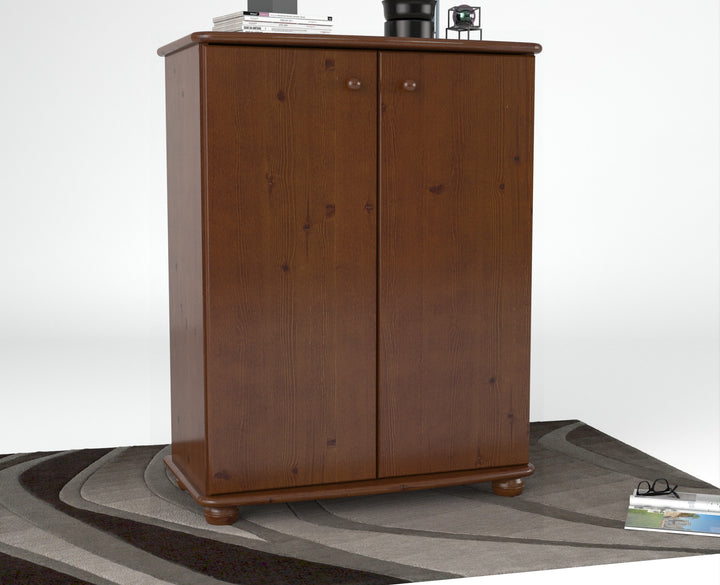 Anika dresser sideboard | with clothes rail | 2-door | 100% organic pine