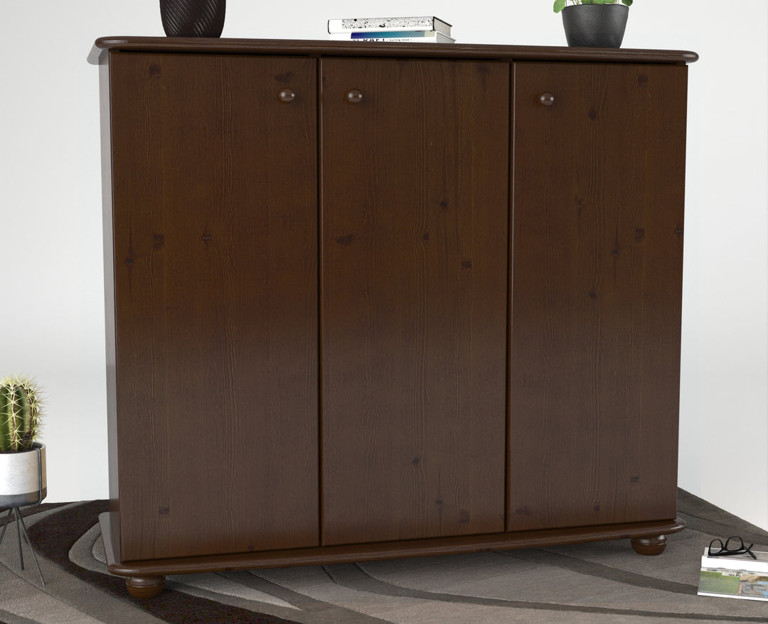 Anika dresser sideboard 110 | Sideboard | 3 doors with shelves | 100% organic pine solid wood