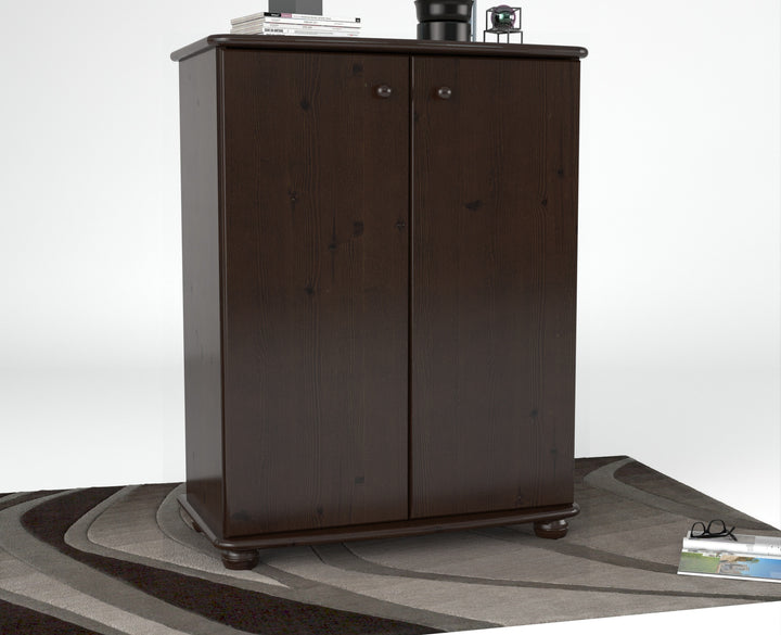 Anika dresser sideboard | with clothes rail | 2-door | 100% organic pine