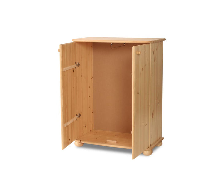 Anika dresser sideboard | with clothes rail | 2-door | 100% organic pine