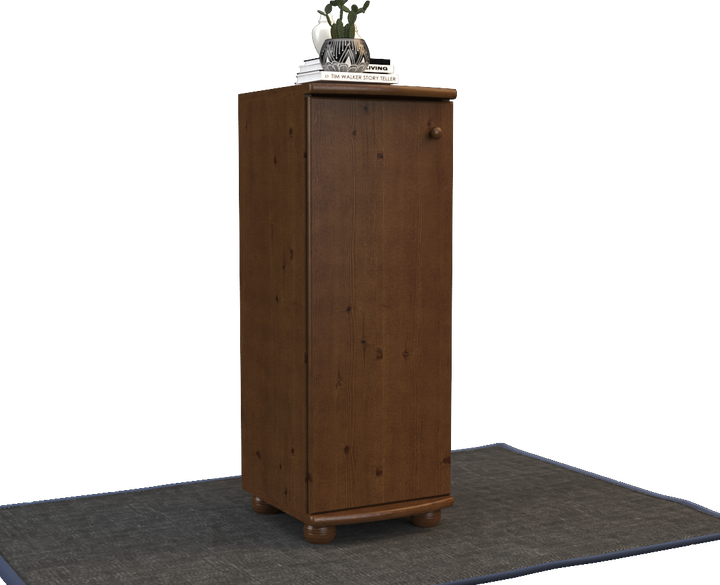 Anika solid pine chest of drawers | 1-door | 3 shelves | 100% organic pine