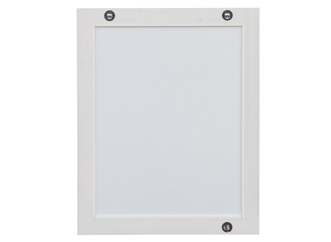 Bologna Elegant Solid Wood Pine Mirror 70x60 | color white