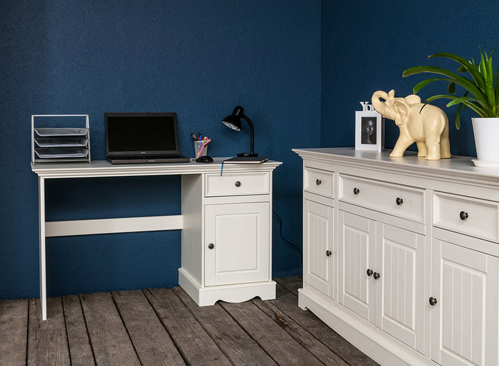 Bologna Elegant solid wood pine chest of drawers 4.3 | color white