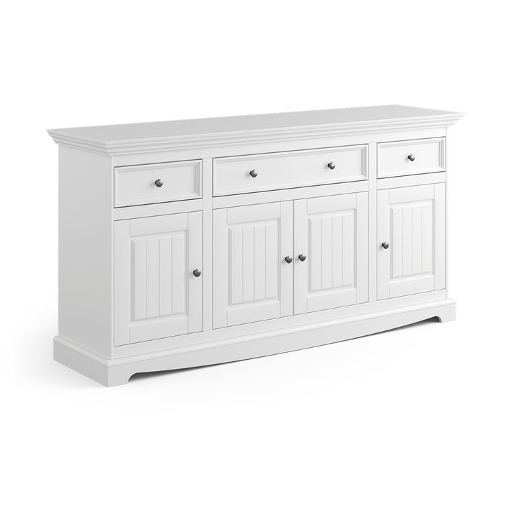 Bologna Elegant solid wood pine chest of drawers 4.3 | color white