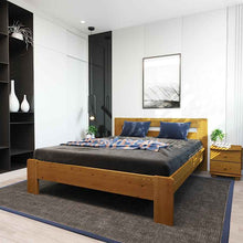 Markus Kieferbett | solid wood | natural wood | 100% organic bed