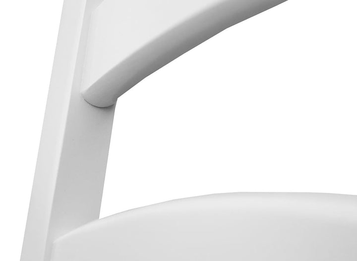 Bologna Elegante Massivholz Stuhl 01 | Farbe Weiß - Eiche