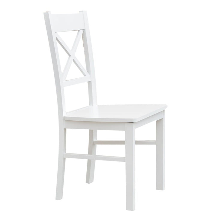 Bologna Elegant Solid Wood Chair 22 | color white