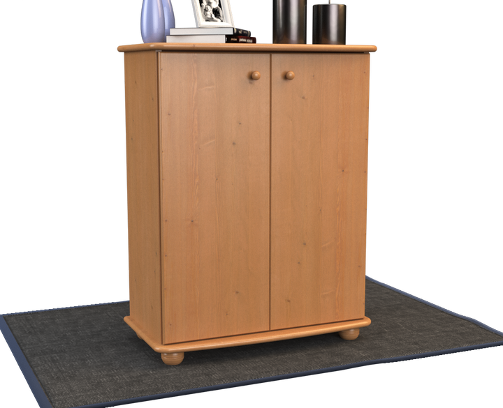 Anika chest of drawers 110 | Sideboard | Sideboard | 2 doors with shelves | 100% organic pine solid wood