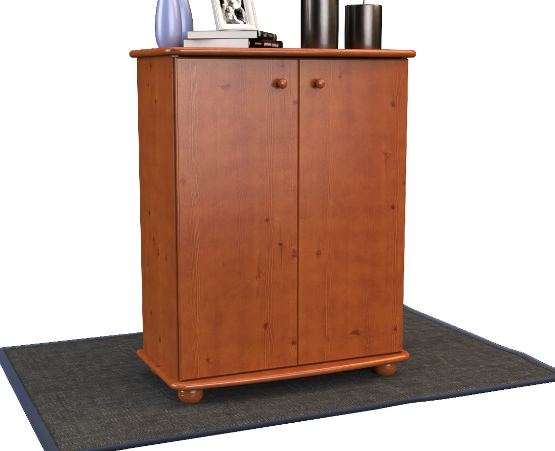 Anika chest of drawers 110 | Sideboard | Sideboard | 2 doors with shelves | 100% organic pine solid wood