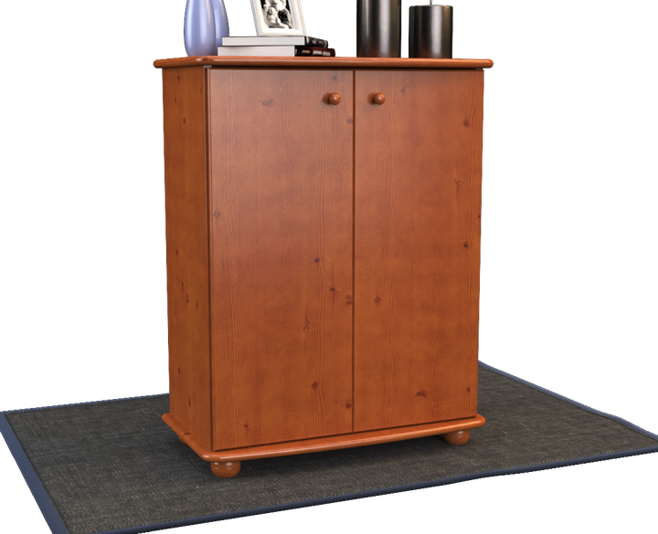 Anika chest of drawers 110 | Sideboard | Sideboard | 2 doors with shelves | 100% organic pine solid wood