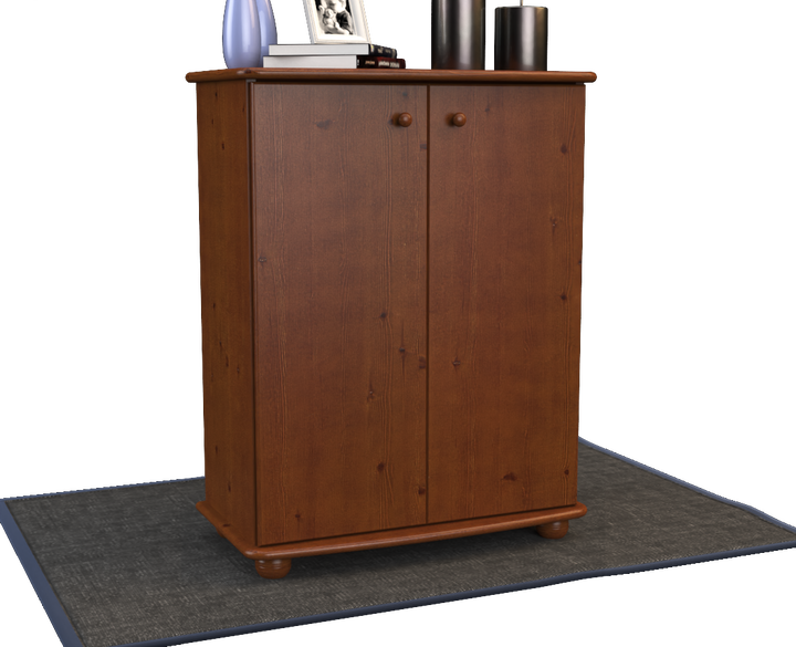 Anika chest of drawers 110 | Sideboard | Sideboard | 2 doors with shelves | 100% organic pine solid wood