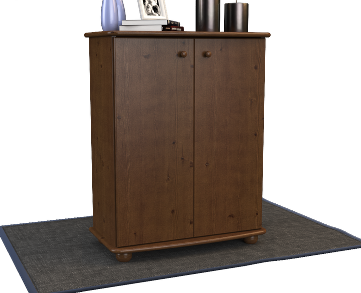 Anika chest of drawers 110 | Sideboard | Sideboard | 2 doors with shelves | 100% organic pine solid wood