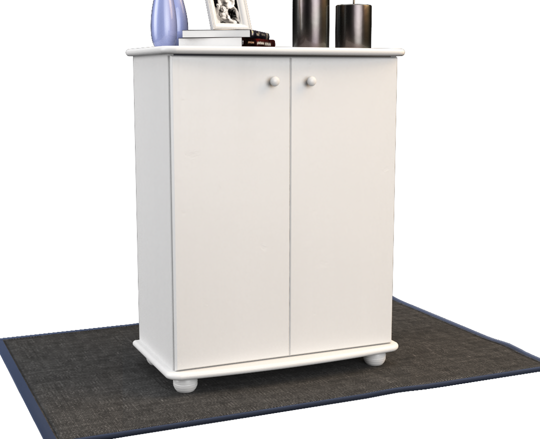 Anika chest of drawers 110 | Sideboard | Sideboard | 2 doors with shelves | 100% organic pine solid wood