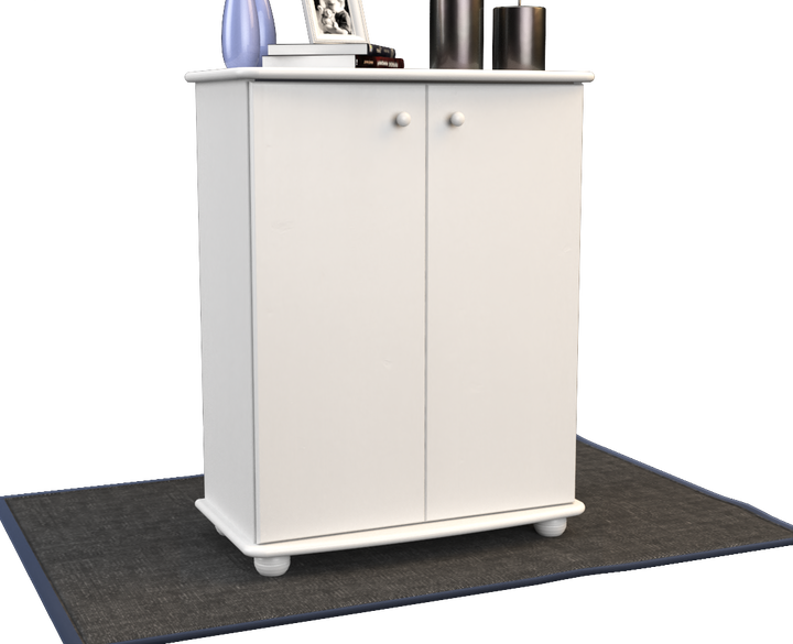 Anika chest of drawers 110 | Sideboard | Sideboard | 2 doors with shelves | 100% organic pine solid wood