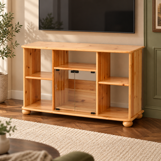 kiefer_massivholz_Anika TV-Schrank 125er x 77 hoch – Natur