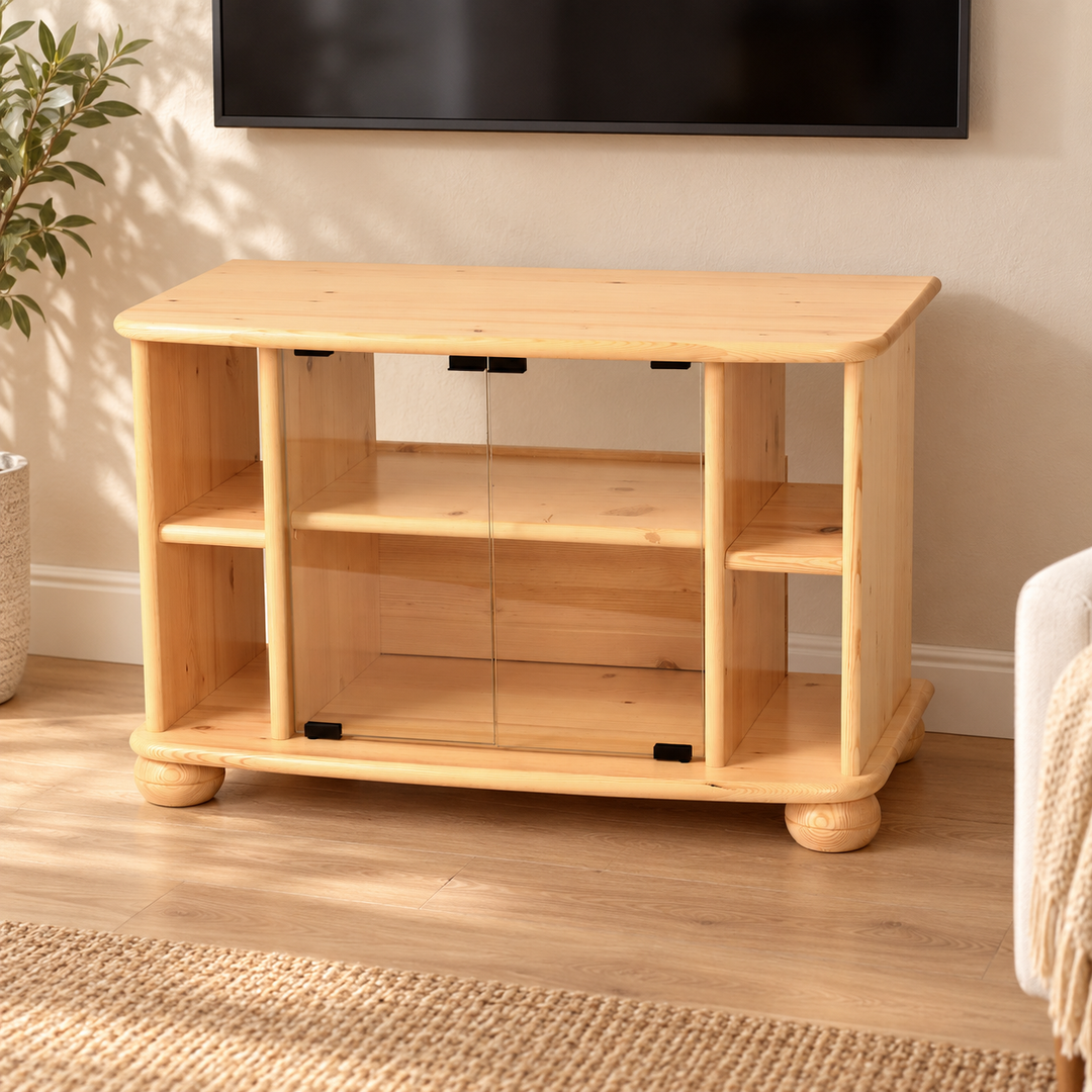 kiefer_massivholz_Anika TV-Schrank 55er aus Kiefer Massivholz – Natur