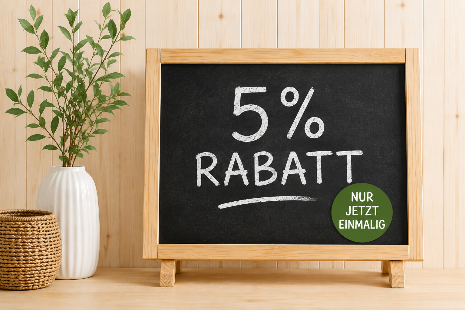 Einmaliges Angebot