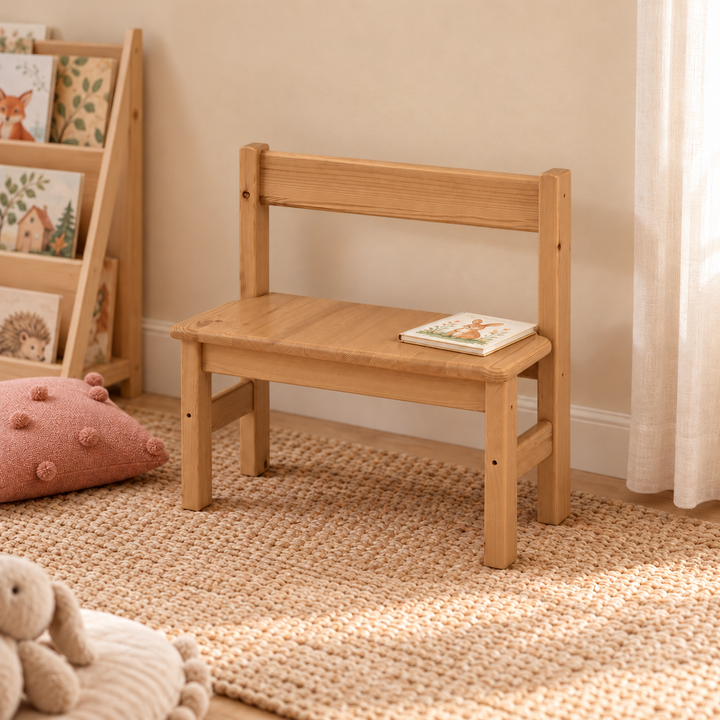 kiefer_massivholz_Leo kinderbank – cappuccino