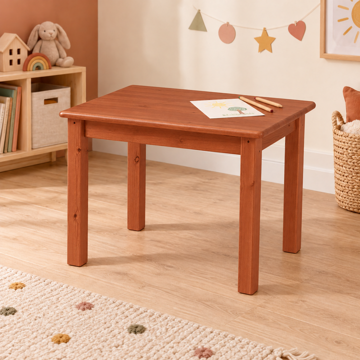 kiefer_massivholz_Leo kindertisch – kirsch