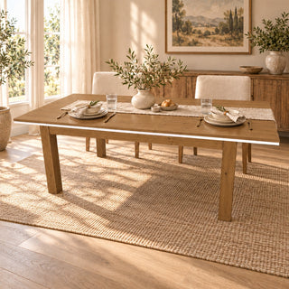 Nobis Esstisch No-17-100 – Antik – Kiefer massiv im sonnigen Wohnambiente