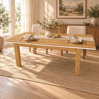 Nobis Esstisch No-17-100 – Natur – Kiefer massiv im sonnigen Wohnambiente