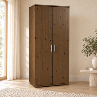 Nobis wardrobe234 – Nussbaum, im sonnigen Wohnambiente