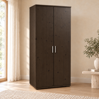 Nobis wardrobe234 – Wenge, im sonnigen Wohnambiente
