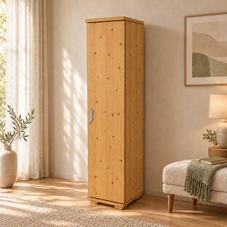 Nobis wardrobe242 – Natur / nach rechts zum öffnen, im sonnigen Wohnambiente