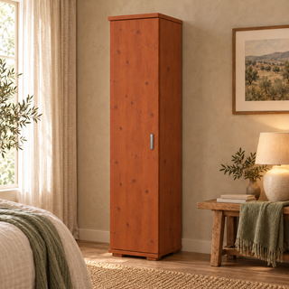 Nobis wardrobe365 – Kirsch / nach links zum öffnen, im sonnigen Wohnambiente