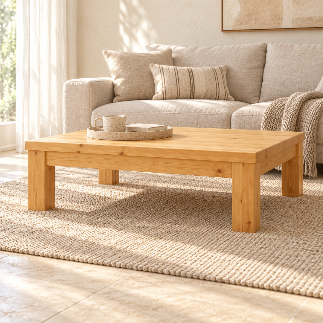 kiefer_massivholz_Silage Couchtisch Premium Line – Natur