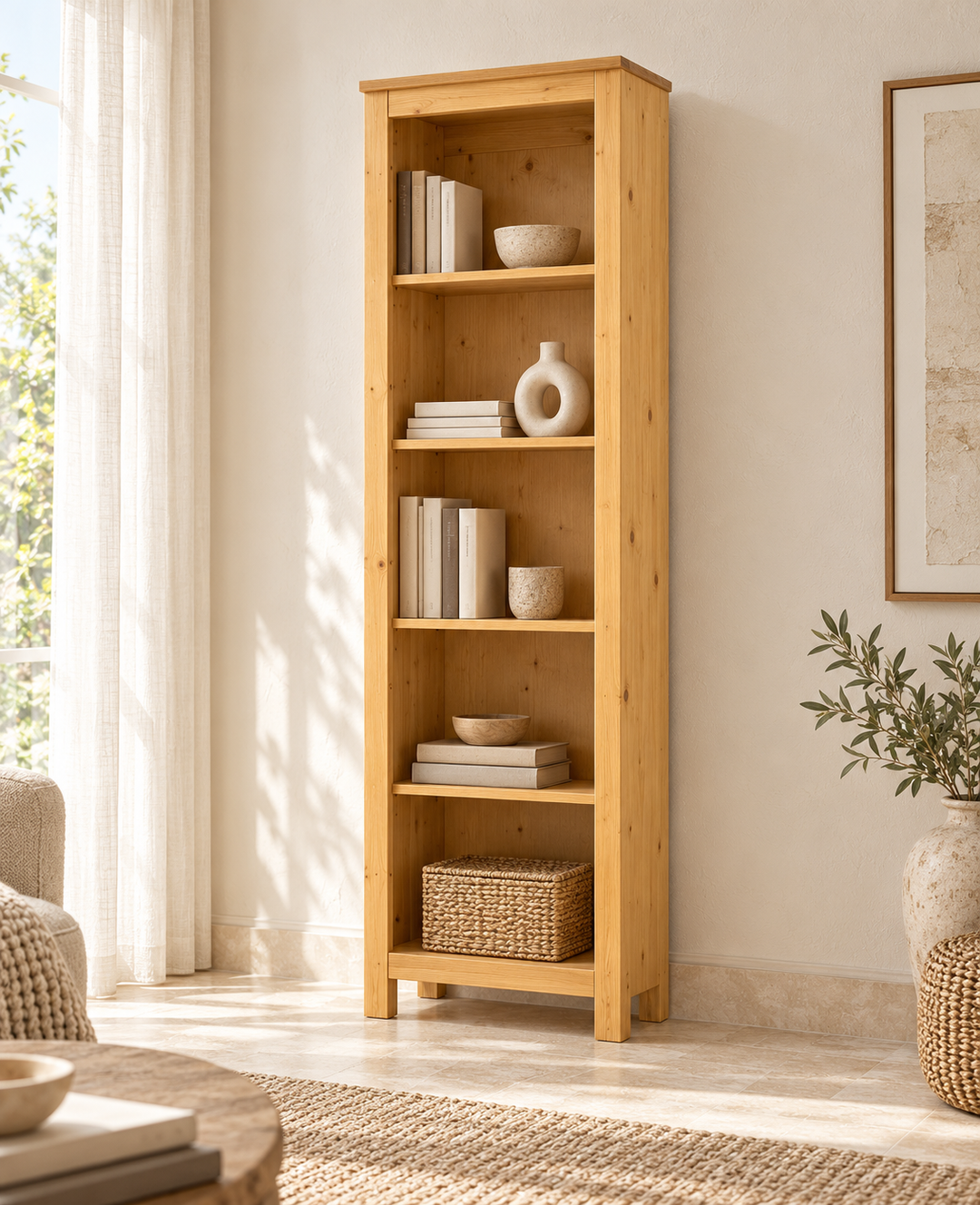 kiefer_massivholz_Silage Schrank 57er Premium Line aus Kiefer – Natur