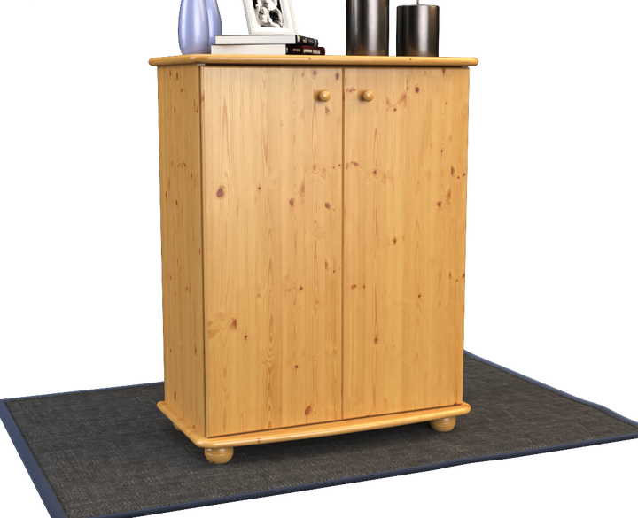 Anika chest of drawers 110 | Sideboard | Sideboard | 2 doors with shelves | 100% organic pine solid wood