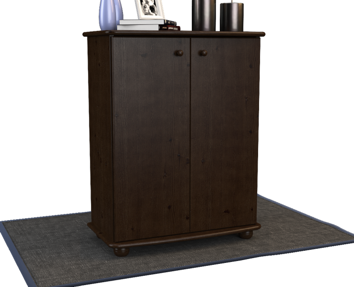 Anika chest of drawers 110 | Sideboard | Sideboard | 2 doors with shelves | 100% organic pine solid wood