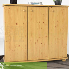 Anika dresser sideboard 93 | Sideboard | 3 doors with shelves | 100% organic pine solid wood