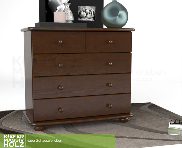 Claudia dresser sideboard | Sideboard | 3-XL drawers and 2-small | 100% organic solid wood