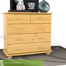 Claudia dresser sideboard | Sideboard | 3-XL drawers and 2-small | 100% organic solid wood