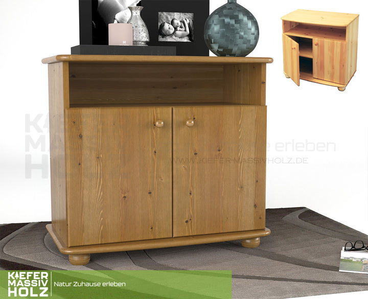 Claudia dresser sideboard | Sideboard | 2-door | 1. Shelf | 100% organic solid wood
