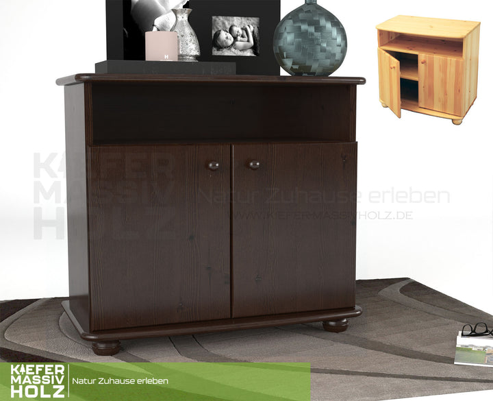 Claudia dresser sideboard | Sideboard | 2-door | 1. Shelf | 100% organic solid wood