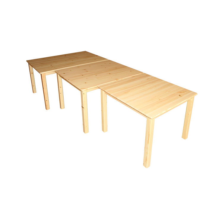 Leo dining table 80-100-120-160-180 cm | 100% organic pine solid wood
