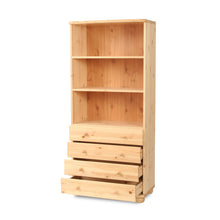 Claudia office cabinet filing cabinet drawer cabinet | 4 drawers | 100% organic pine solid wood