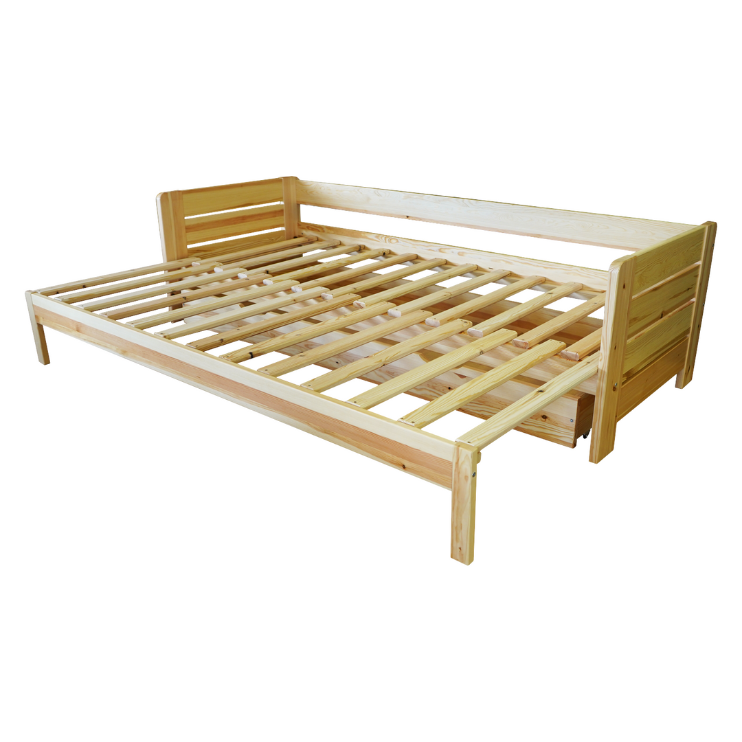 Vanessa pine bed guest bed/single bed | solid wood | natural wood | 100% organic bed
