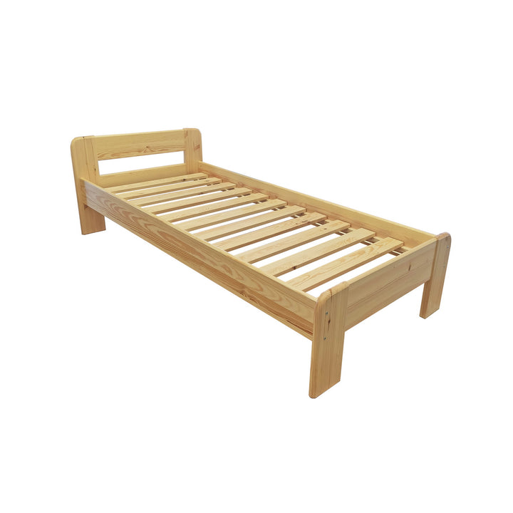 Minimal 2.0 pine bed single bed 90x200cm | solid wood | natural wood | 100% organic bed