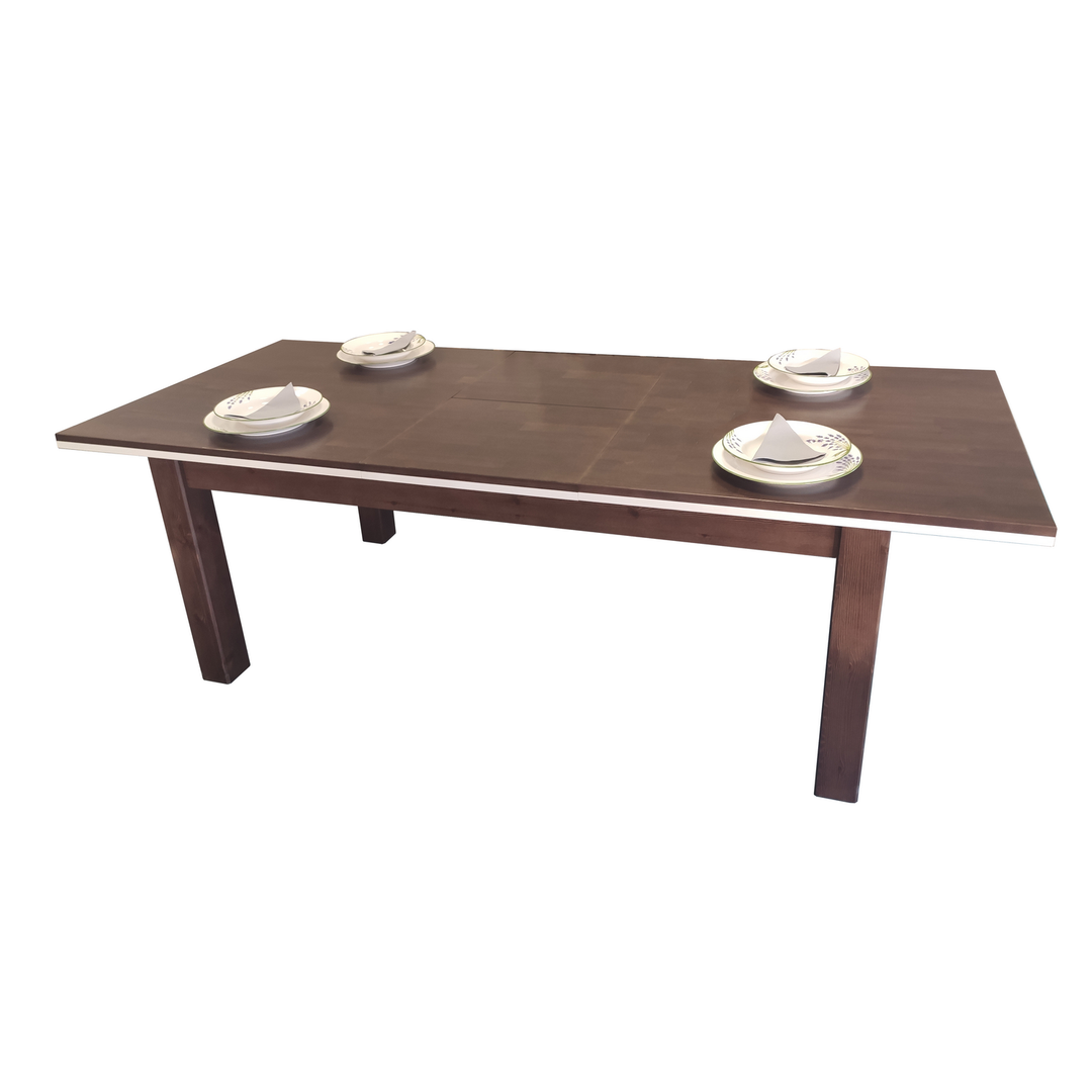 Nobis dining table extendable 170/220 cm 8+2 people | 100% organic pine solid wood