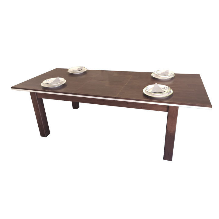 Nobis dining table extendable 170/220 cm 8+2 people | 100% organic pine solid wood