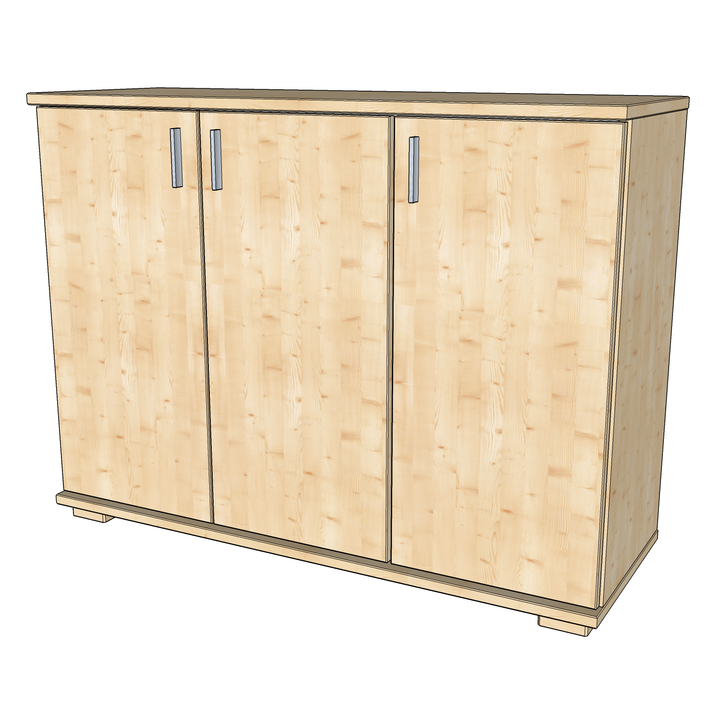 Nobis dresser sideboard 120/107 | Sideboard | 3-door | 100% organic pine solid wood
