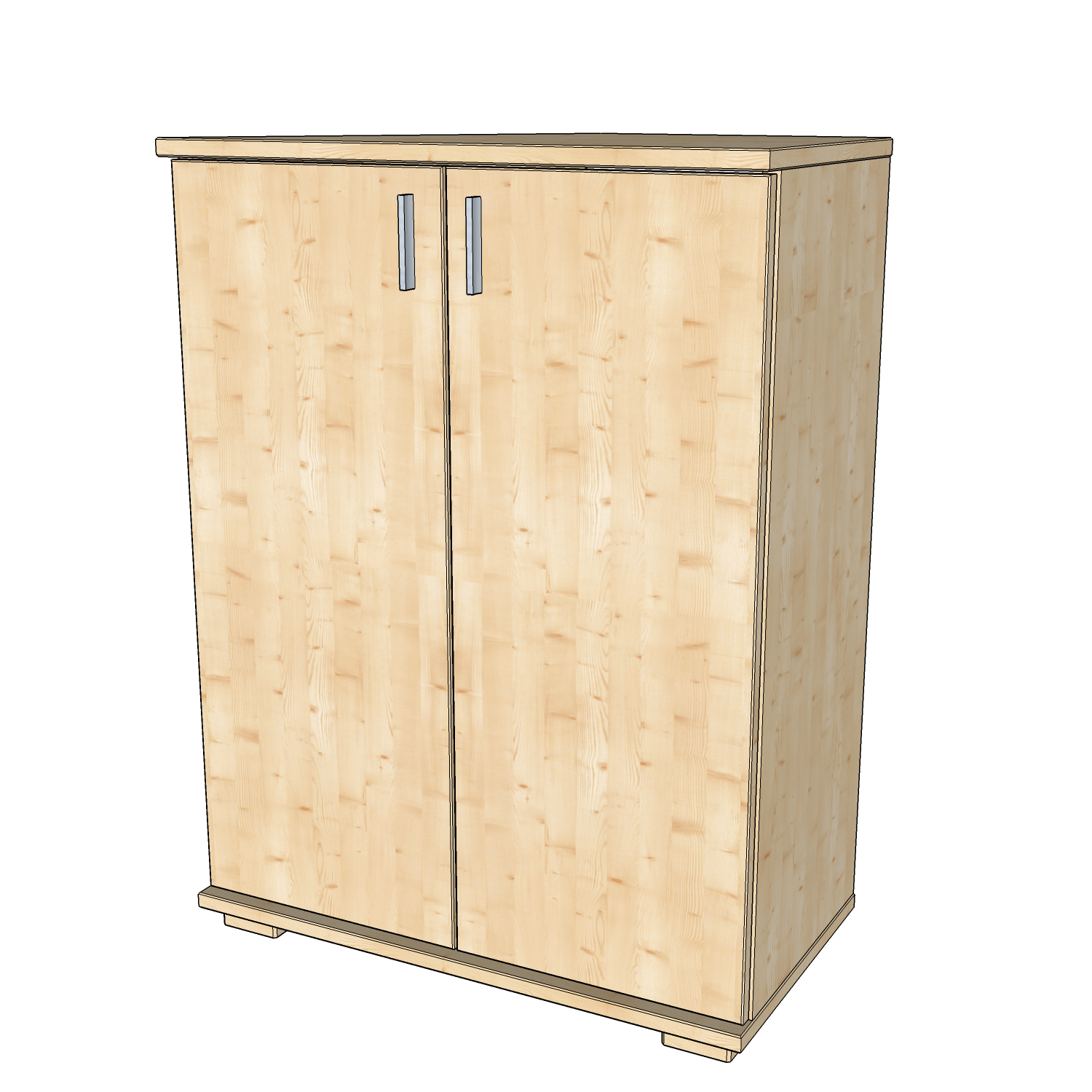 Nobis Kommode mit Kleiderstange 107 cm